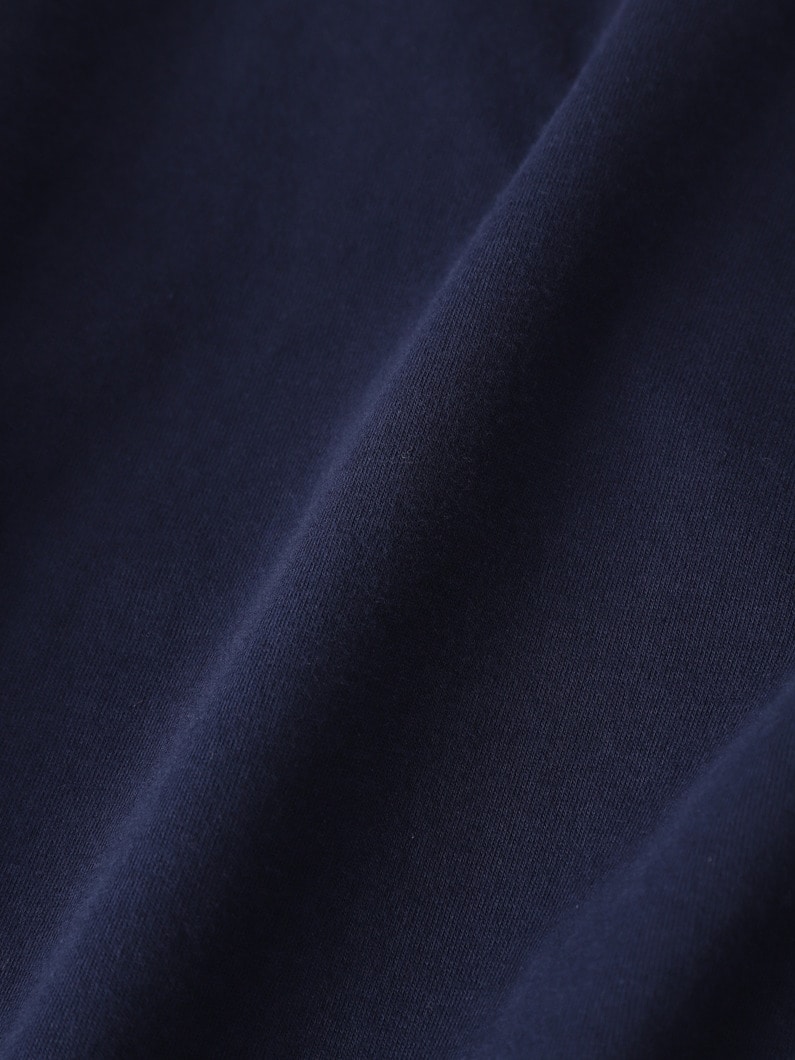 オーガニックコットン クラシック ロングスリーブティー（ネイビー） 詳細画像 navy 4