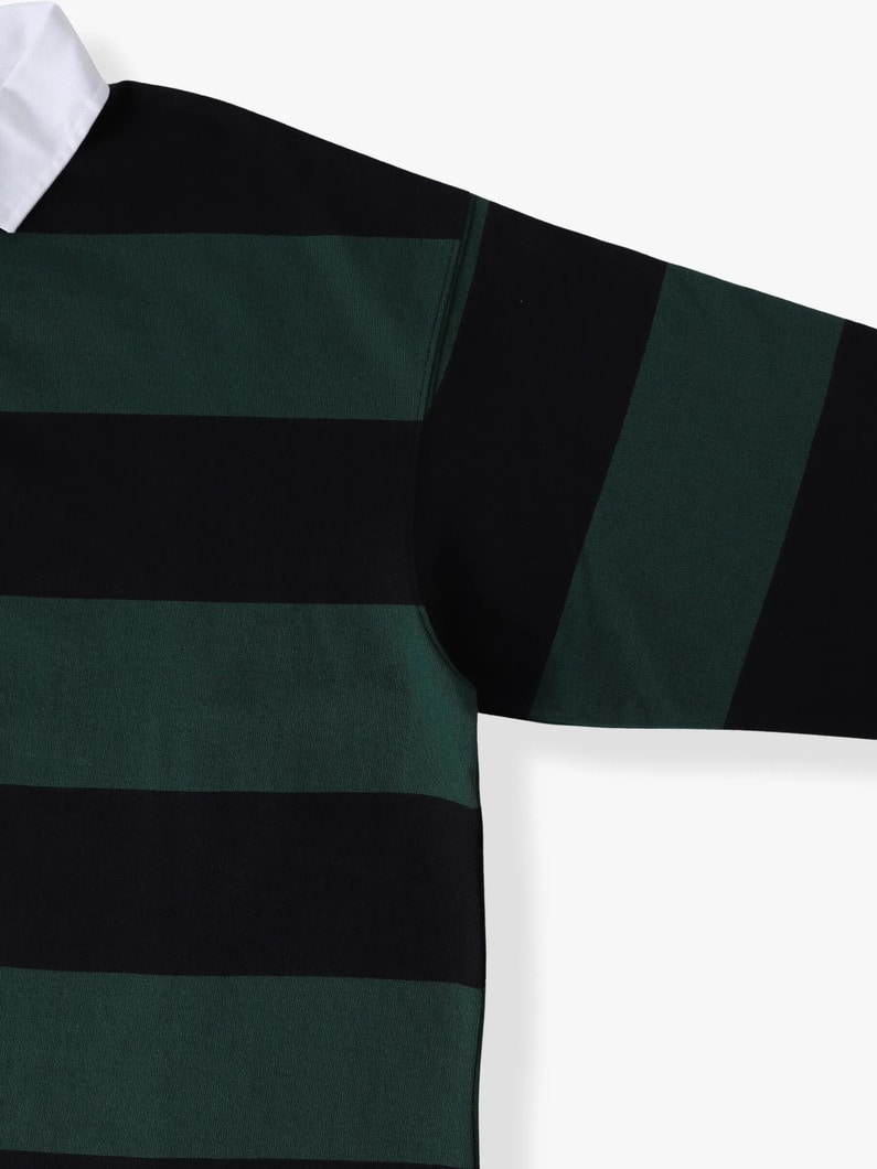 ラグビーシャツ（グリーン） 詳細画像 green 2