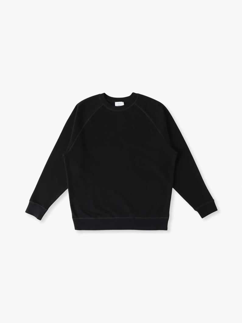 ラグラン スウェットプルオーバー 詳細画像 black 3