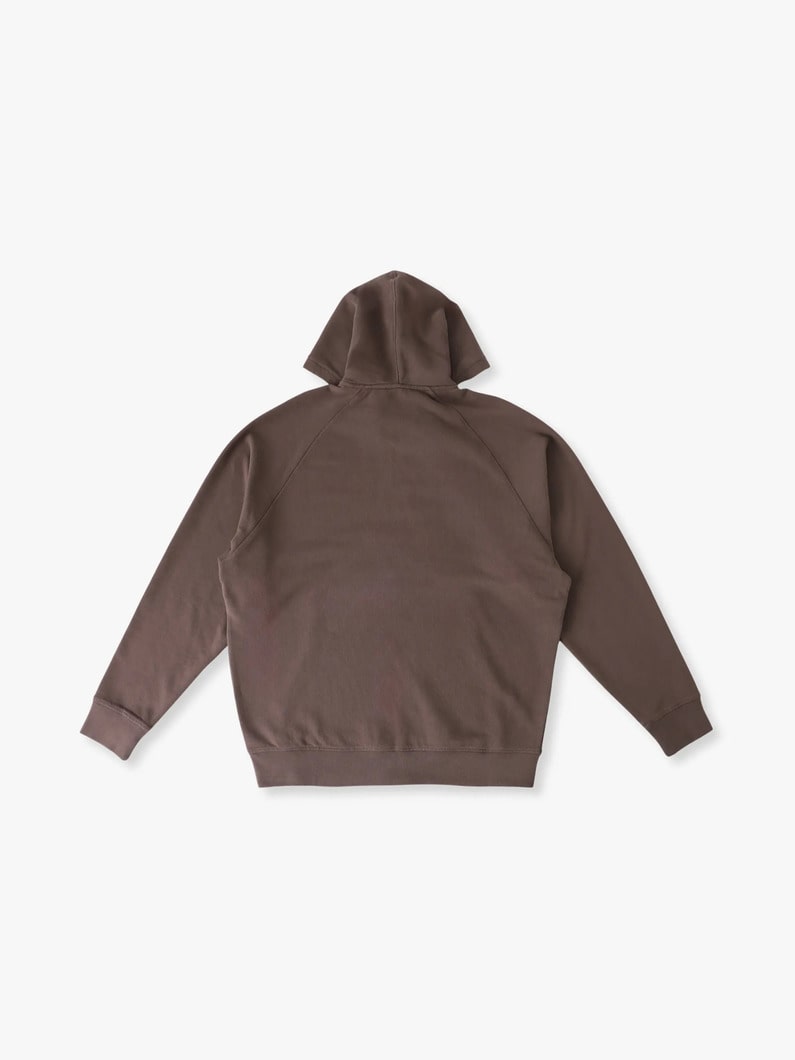 ラグラン スウェット ジップフーディー 詳細画像 light brown 1