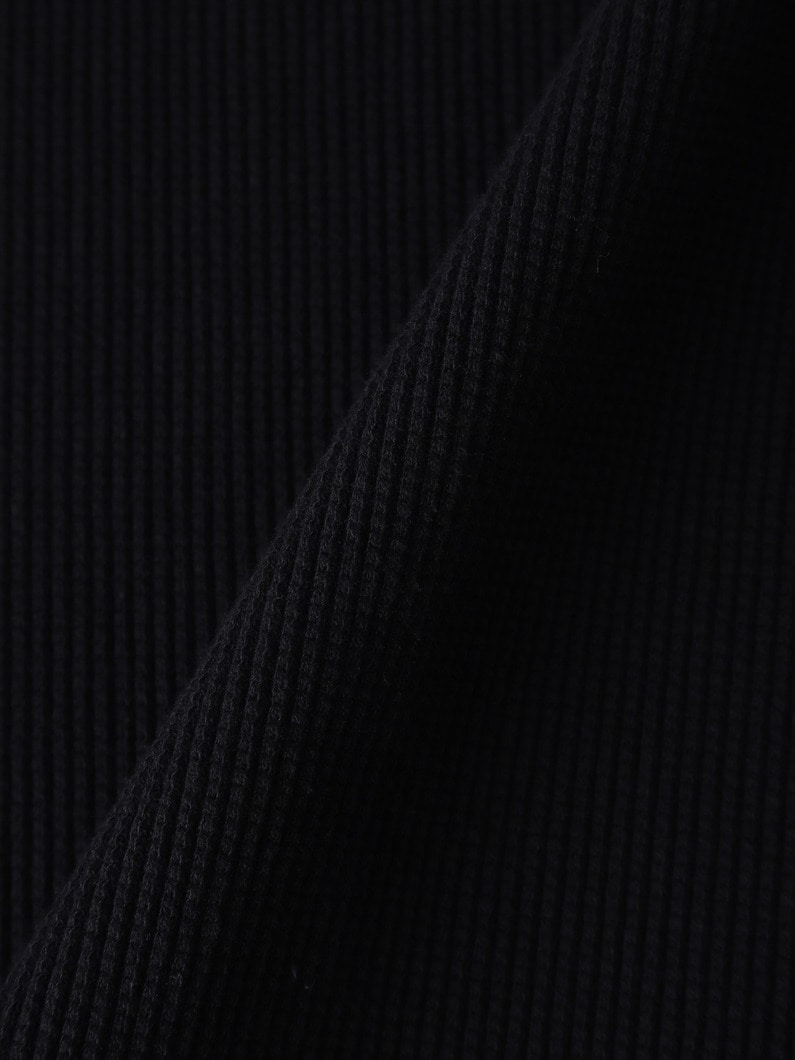 ゴーフルワッフル ロングスリーブティー 詳細画像 gray 4