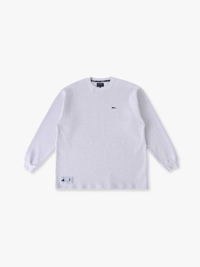 ゴーフルワッフル ロングスリーブティー｜DESCENDANT(ディセンダント