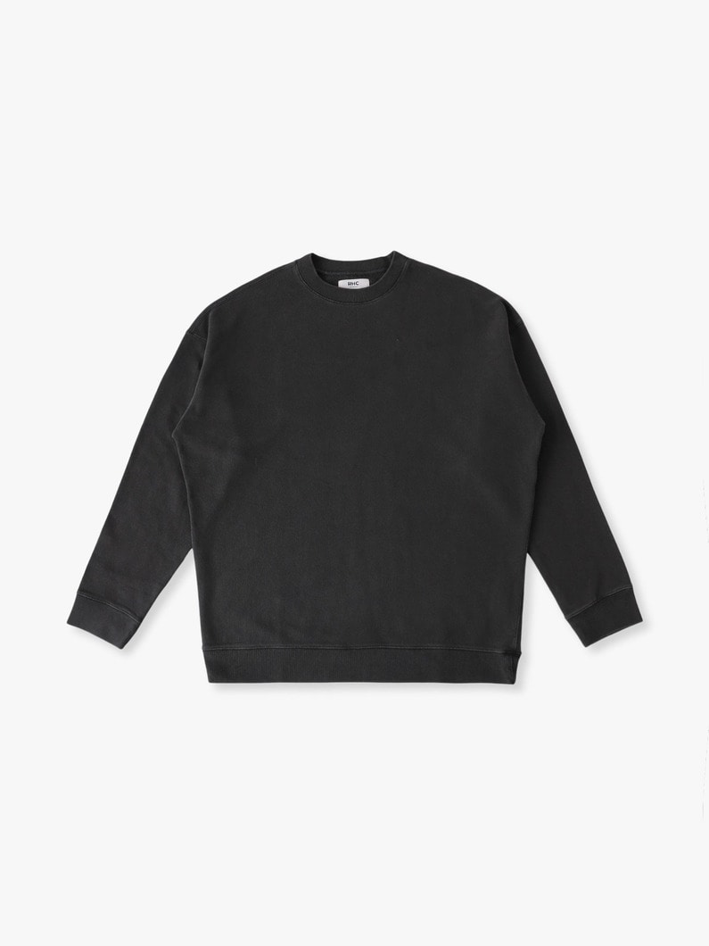 コットン スウェットプルオーバー 詳細画像 charcoal gray 4