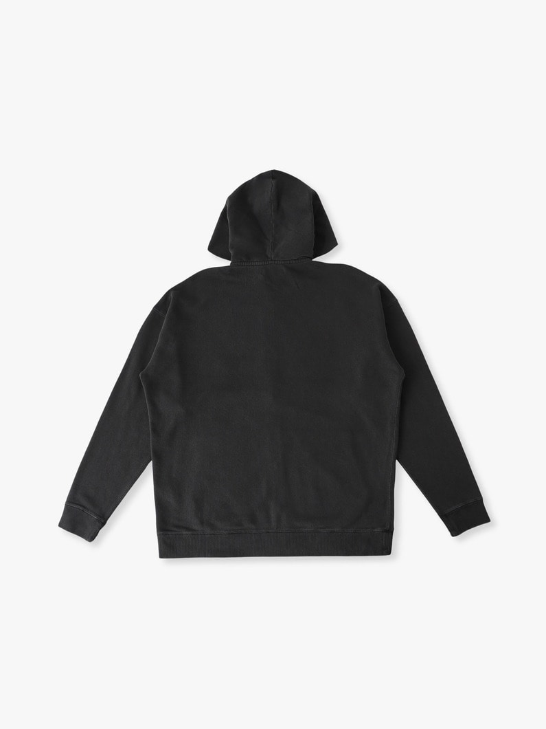 コットン スウェット ジップフーディー 詳細画像 orange 1