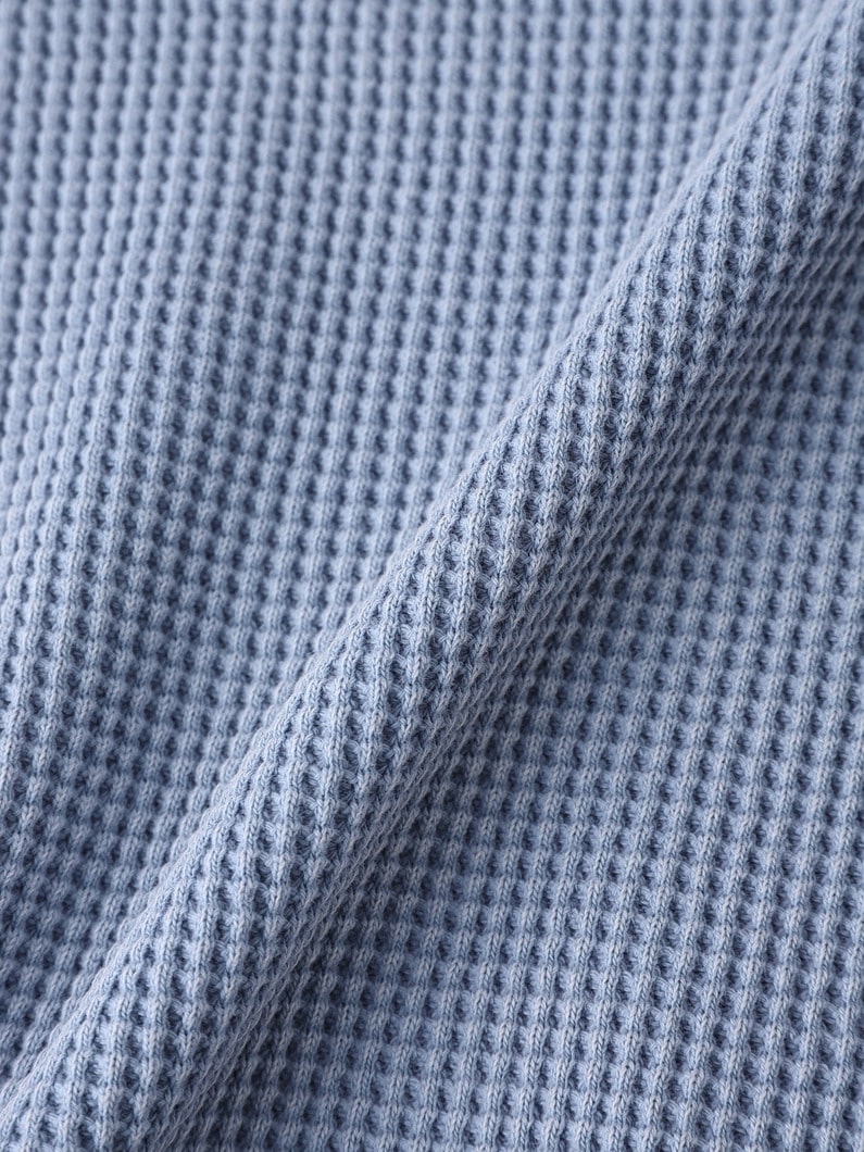 ワッフル ロングスリーブティー 詳細画像 olive 3