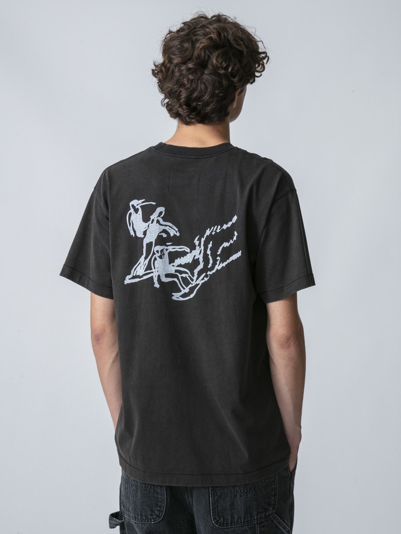 サーフ ドローイング ティー（No.1） 詳細画像 black 1