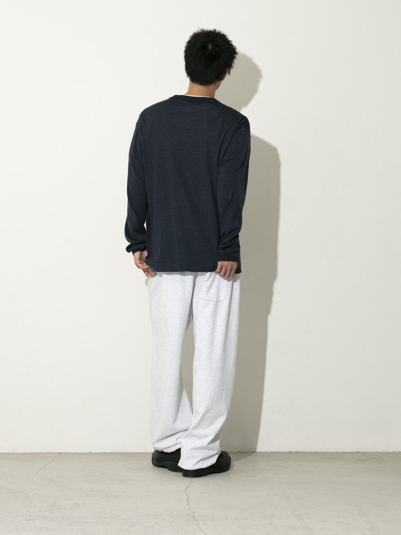 ハイゲージニット プルオーバー 詳細画像 navy 3