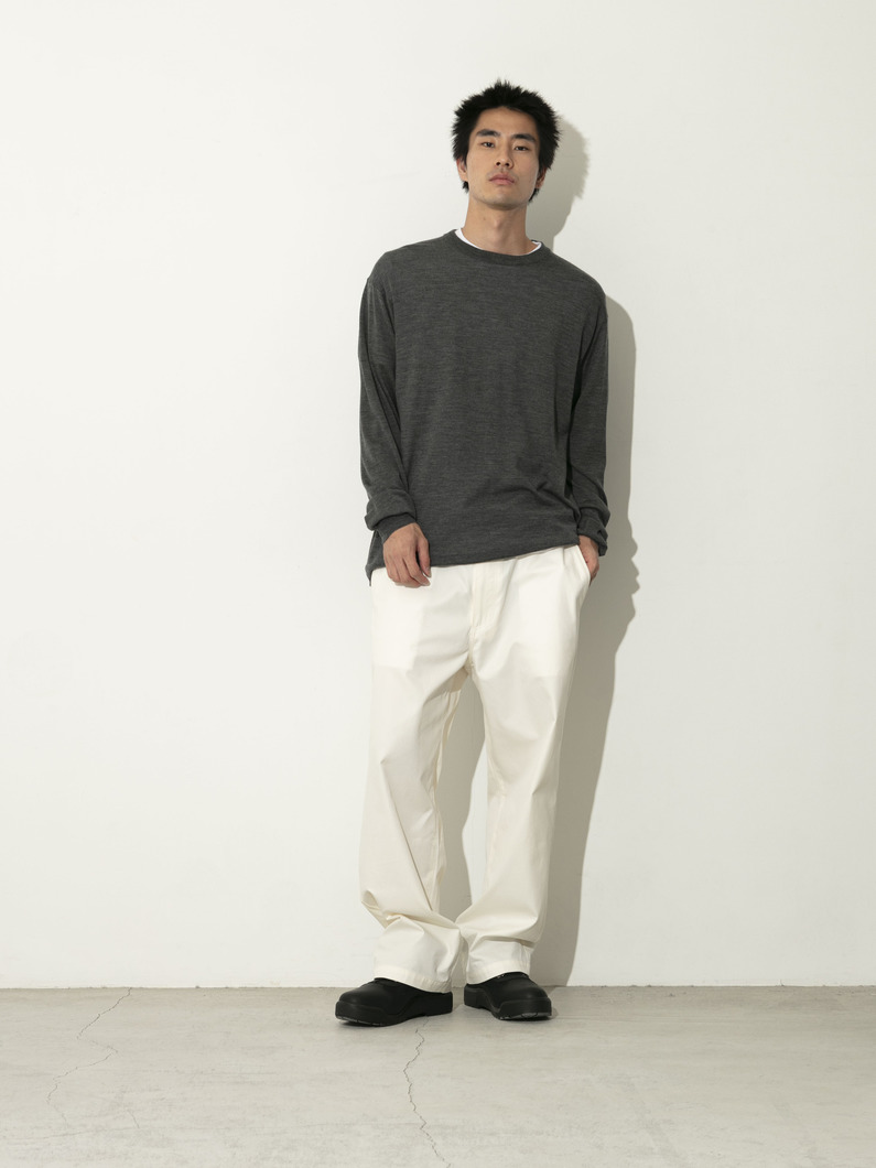 ハイゲージニット プルオーバー 詳細画像 gray