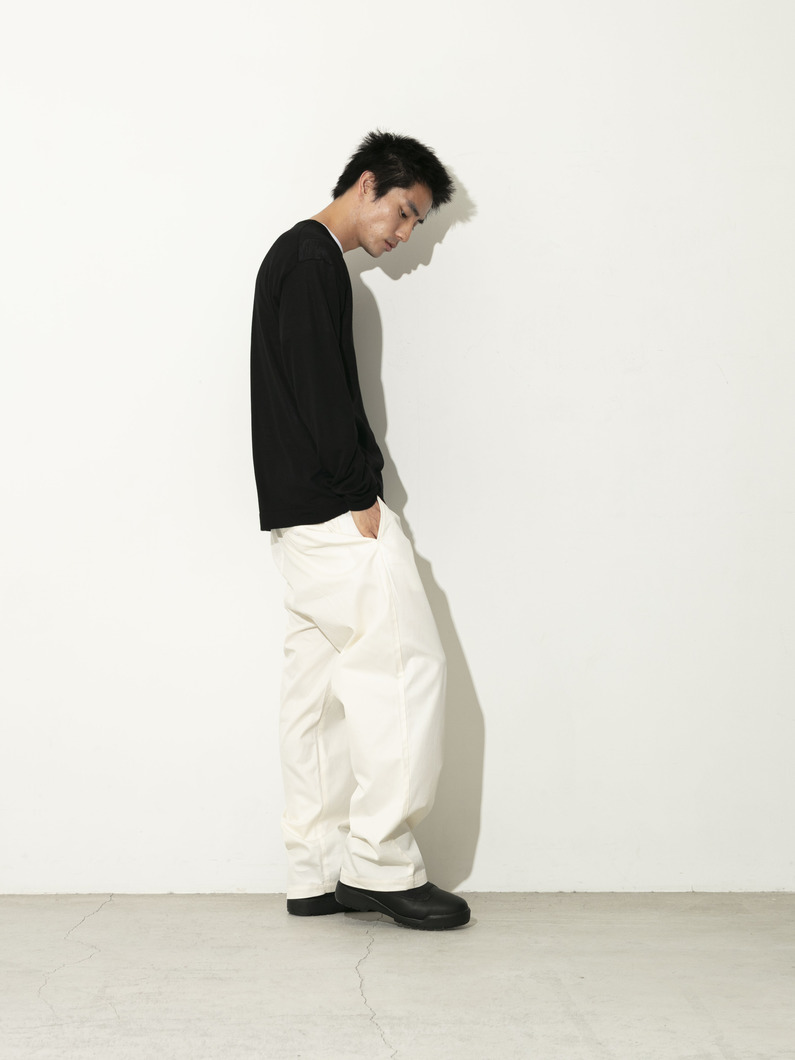 ハイゲージニット プルオーバー 詳細画像 black 2