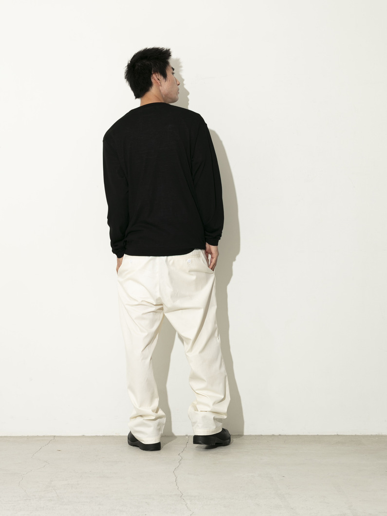 ハイゲージニット プルオーバー 詳細画像 black 3