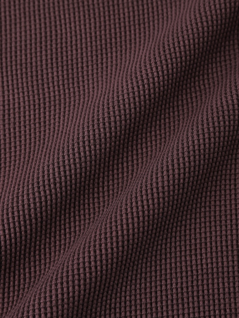 ビスタ ワッフル ロングスリーブティー 詳細画像 ivory 3