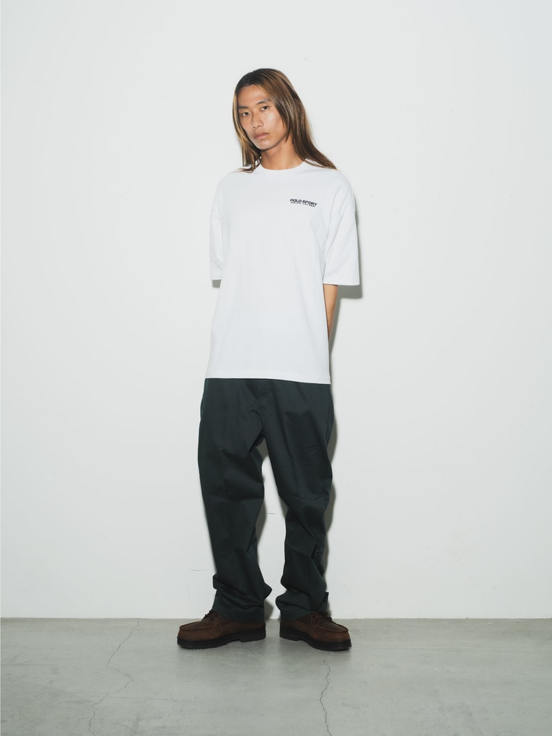 ロゴ ジャージー ティー 詳細画像 white