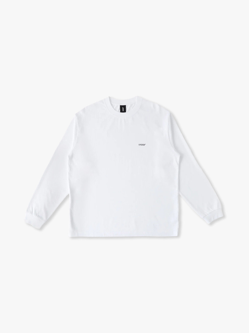 スタンダード ロゴ ロングスリーブティー 詳細画像 white 4