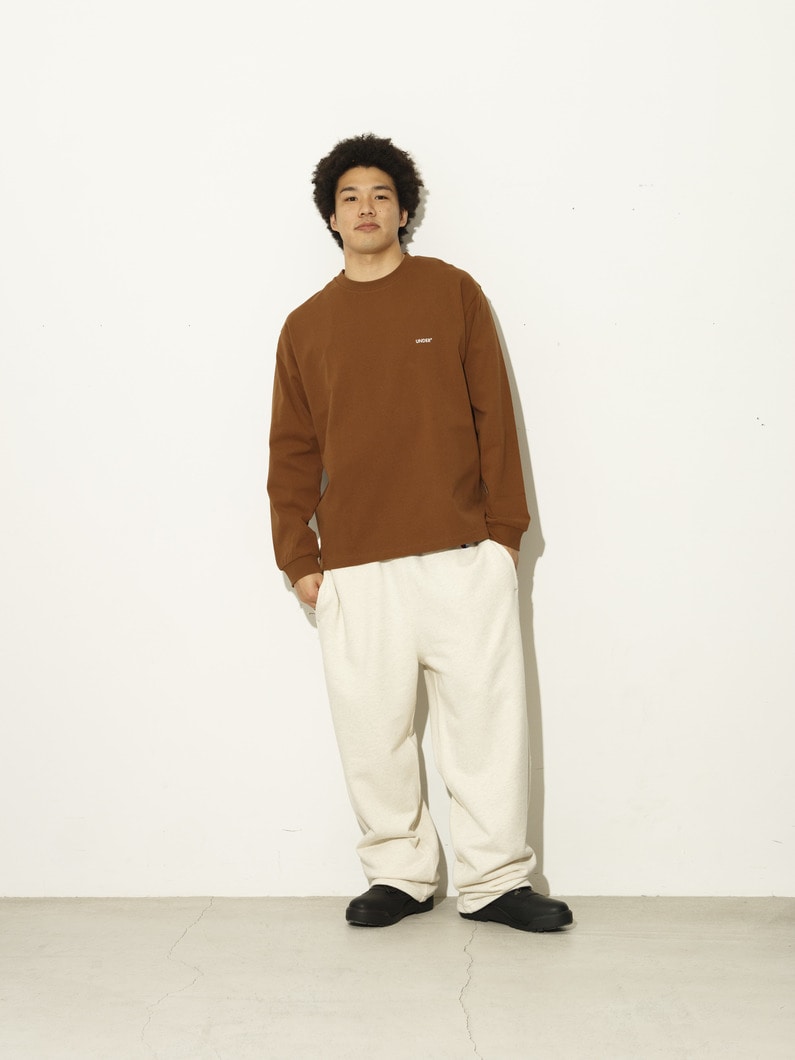 スタンダード ロゴ ロングスリーブティー 詳細画像 brown