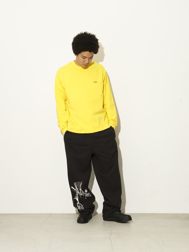 スタンダード ロゴ ロングスリーブティー 詳細画像 yellow