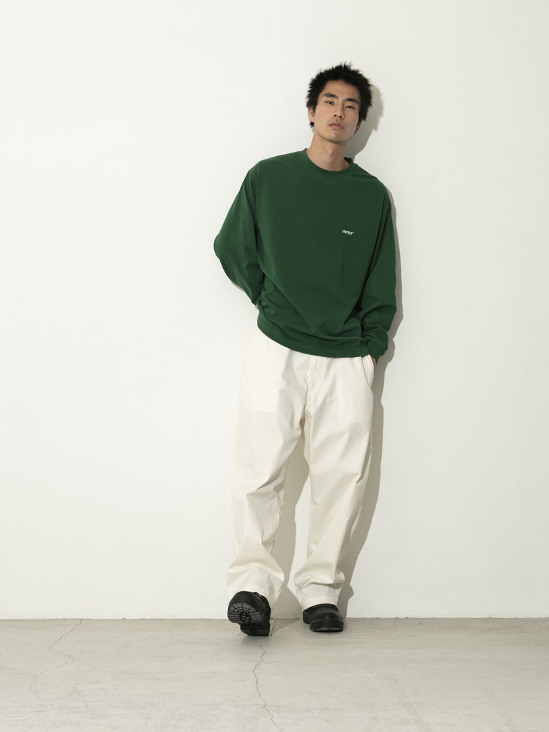スタンダード ロゴ ロングスリーブティー 詳細画像 green 1