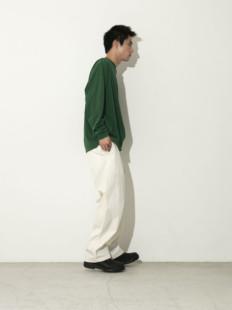 スタンダード ロゴ ロングスリーブティー 詳細画像 green 2