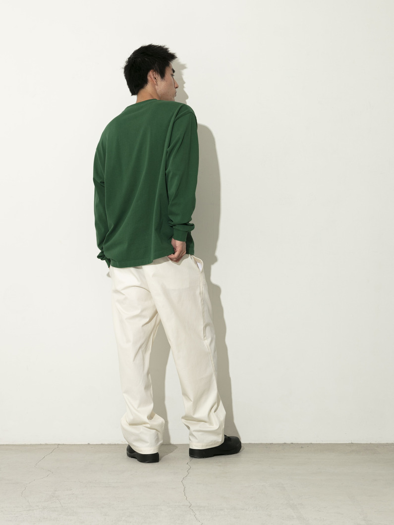 スタンダード ロゴ ロングスリーブティー 詳細画像 green 3