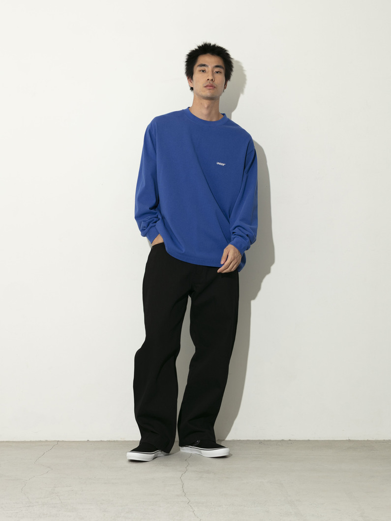 スタンダード ロゴ ロングスリーブティー 詳細画像 blue
