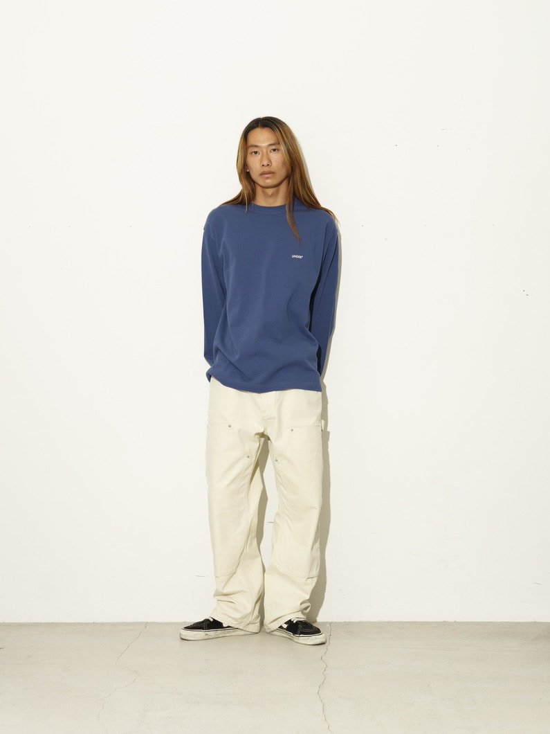 スタンダード ロゴ ロングスリーブティー 詳細画像 navy