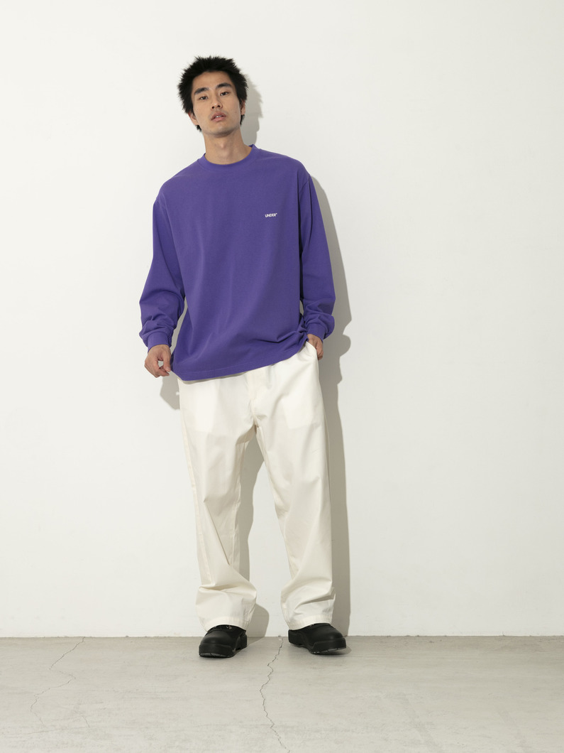 スタンダード ロゴ ロングスリーブティー 詳細画像 purple