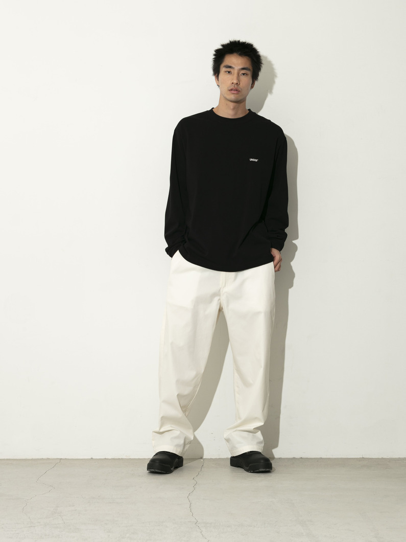 スタンダード ロゴ ロングスリーブティー 詳細画像 black