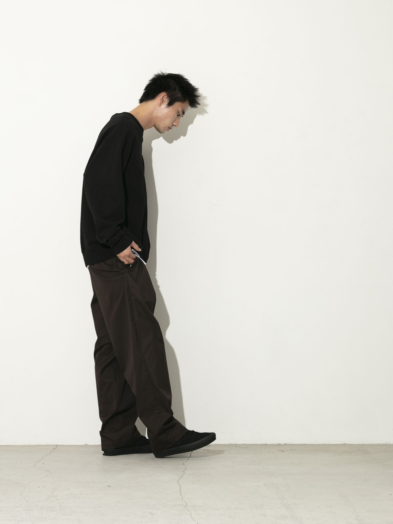 エンブロイダリーロゴ スウェットプルオーバー 詳細画像 black 2