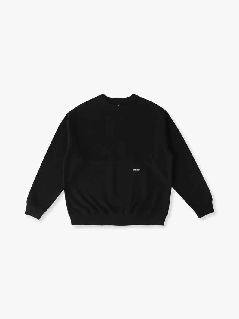 エンブロイダリーロゴ スウェットプルオーバー 詳細画像 black 4
