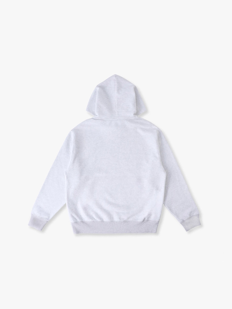 エンブロイダリーロゴ スウェットフーディー 詳細画像 gray 1