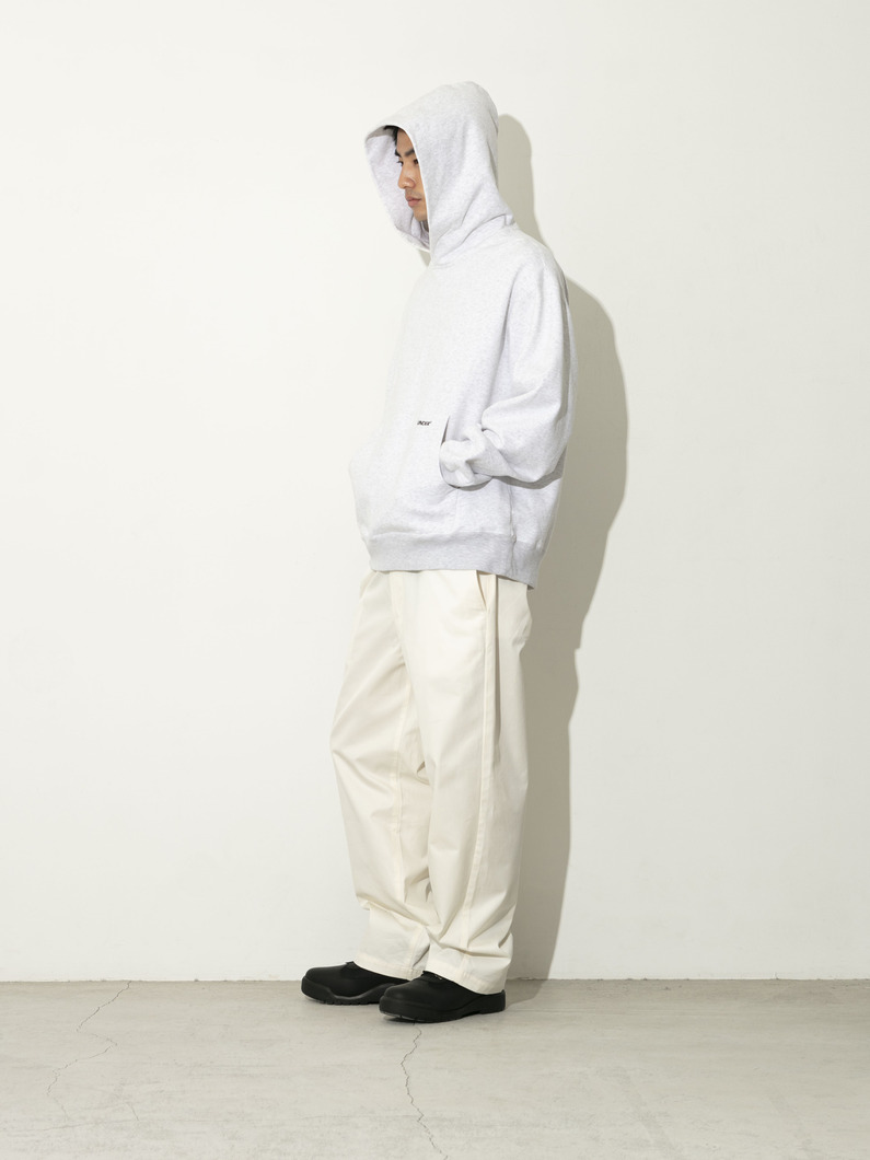 エンブロイダリーロゴ スウェットフーディー 詳細画像 gray 2