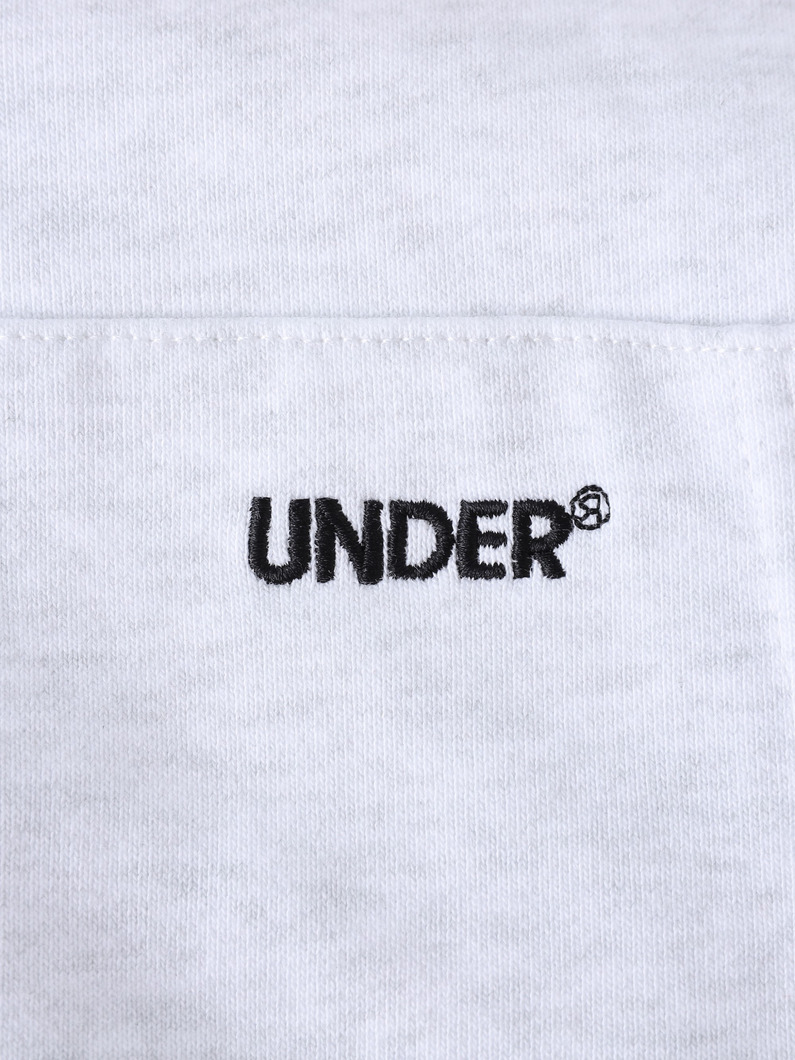 エンブロイダリーロゴ スウェットジップフーディー 詳細画像 gray 3