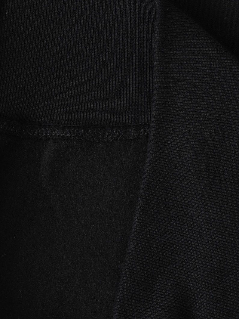 グラフィック スウェット ジップフーディー（ブラック） 詳細画像 black 3