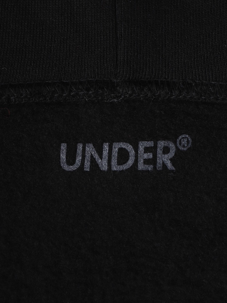 グラフィック スウェット ジップフーディー（ブラック） 詳細画像 black 4