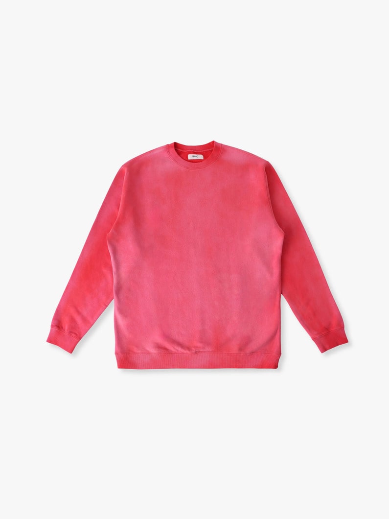 ウォーンアウト スウェットプルオーバー 詳細画像 red 1