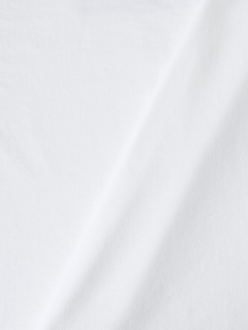 ファーストアニバーサリー ロゴティー 詳細画像 white 3