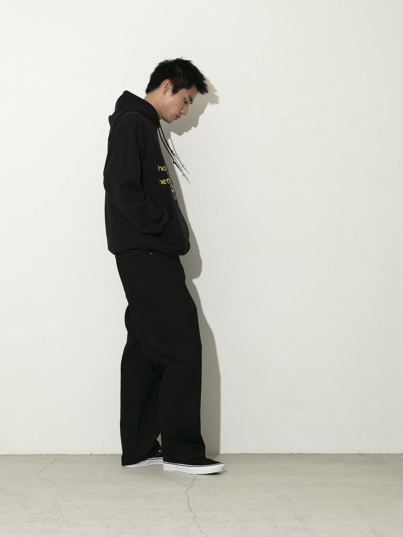 グラフィックプリント スウェットフーディ 詳細画像 yellow 2