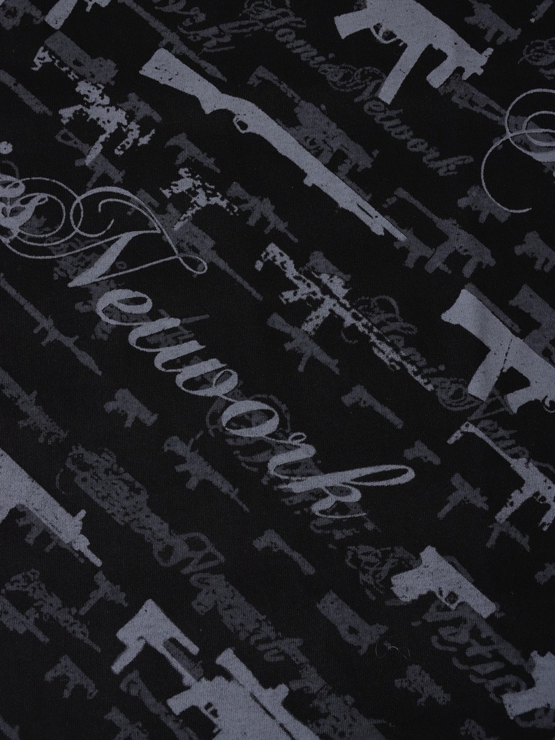 ガン AOP ティー 詳細画像 black 3