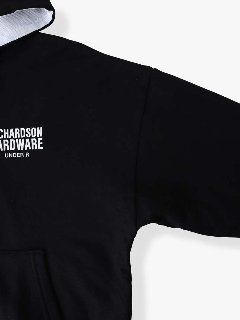 サーマルライナー スウェットジップフーディー 詳細画像 black 2