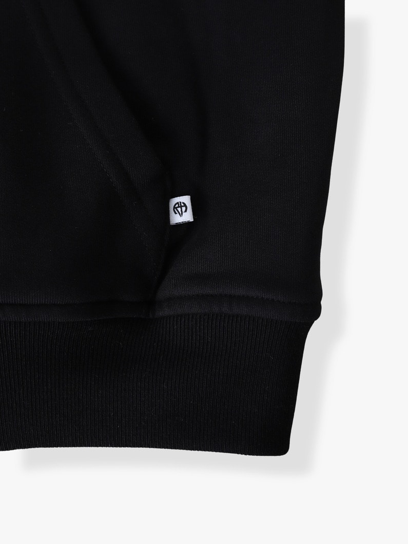 サーマルライナー スウェットジップフーディー 詳細画像 black 4