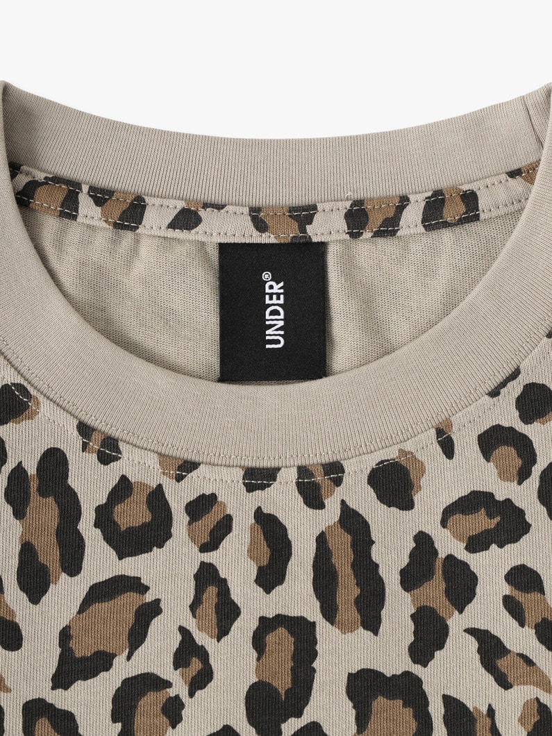 レオパードパターン ティー 詳細画像 beige 3