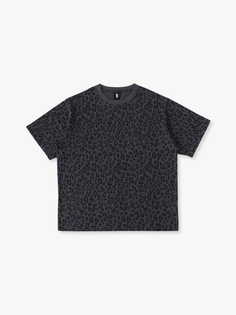 レオパードパターン ティー 詳細画像 black