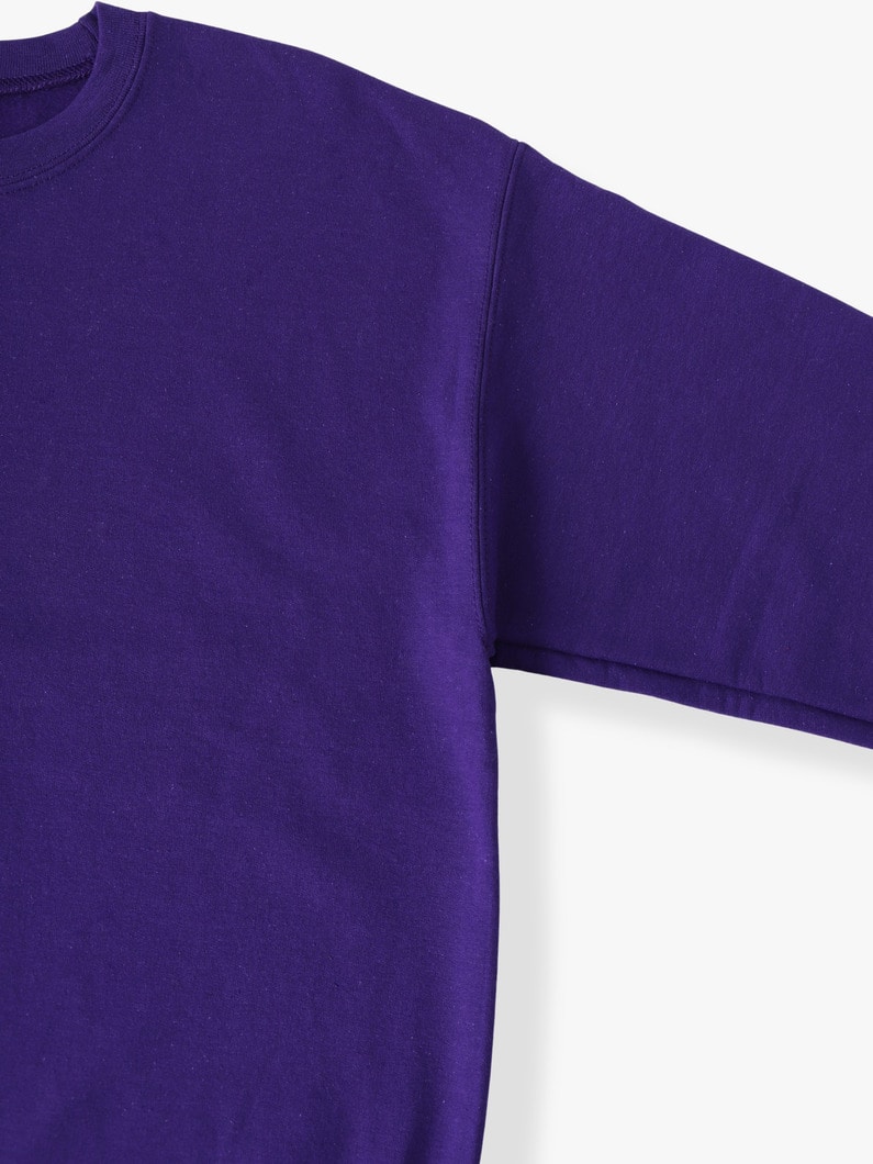 ダブルネームロゴ スウェットプルオーバー 詳細画像 purple 2