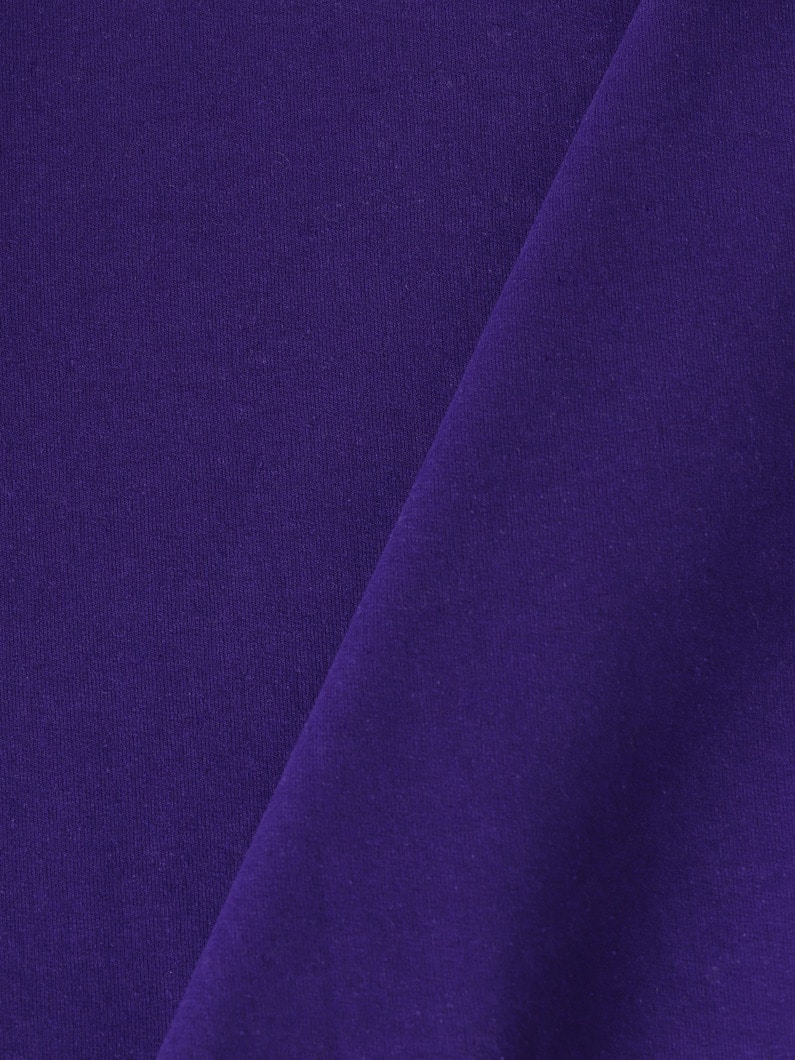 ダブルネームロゴ スウェットプルオーバー 詳細画像 purple 5