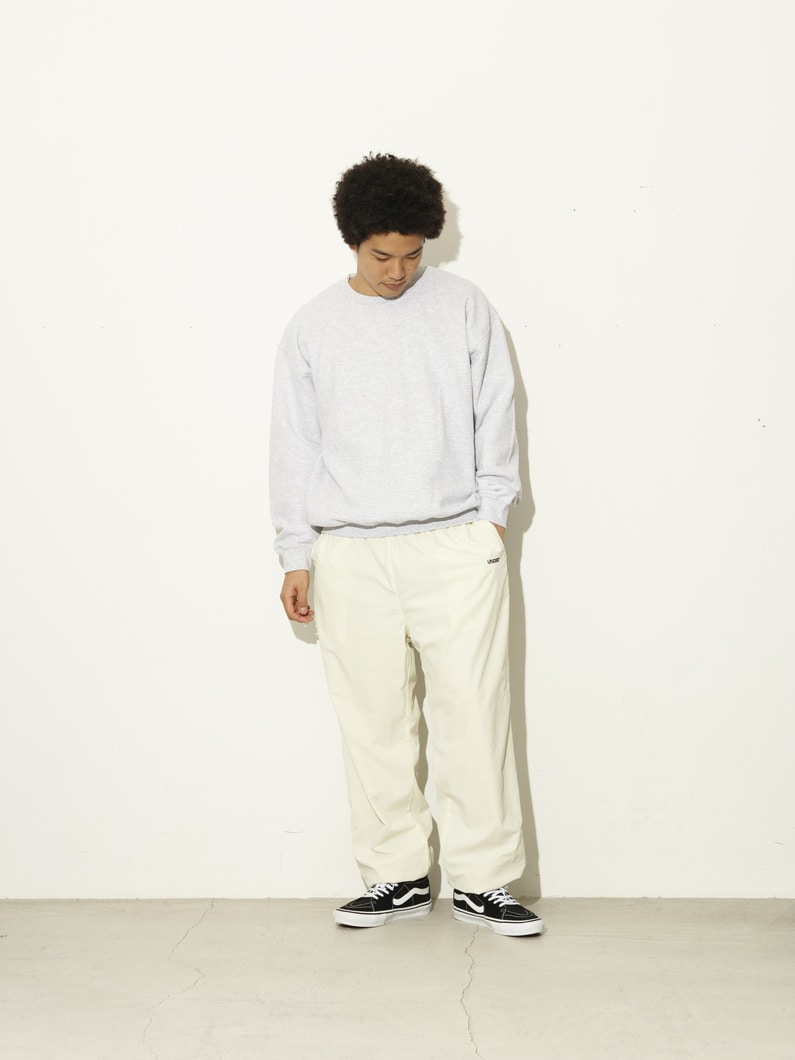 ダブルネームロゴ スウェットプルオーバー 詳細画像 gray