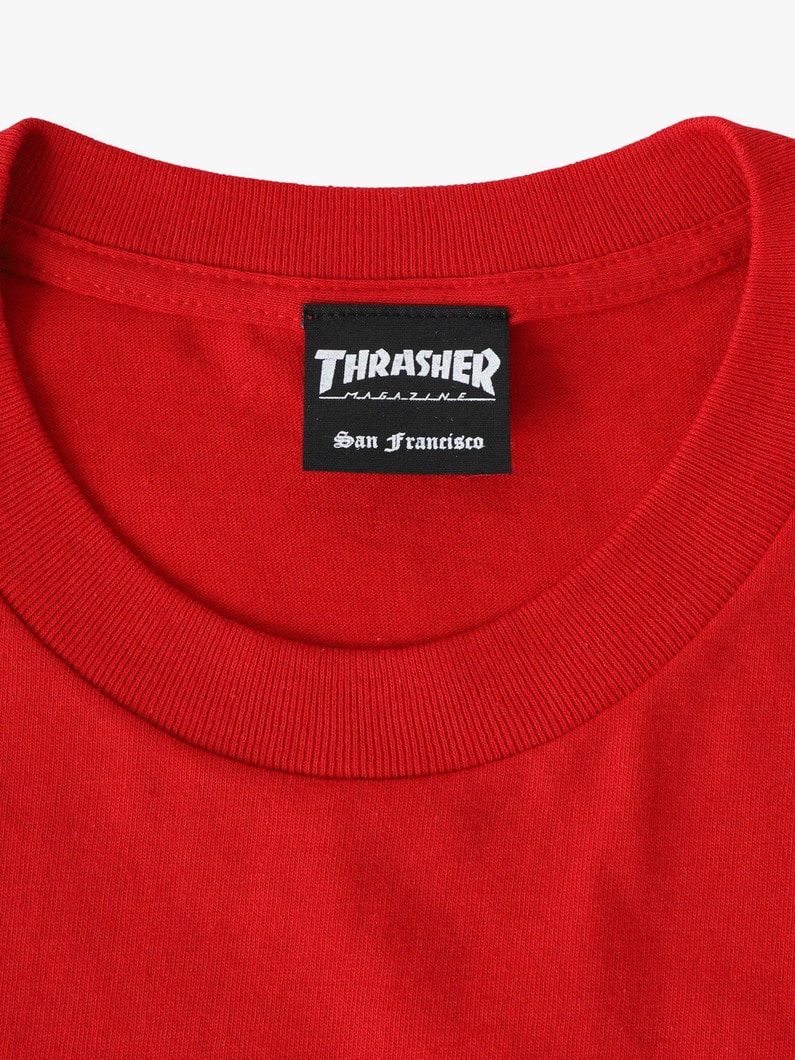 ダブルネームロゴ ティー 詳細画像 red 3