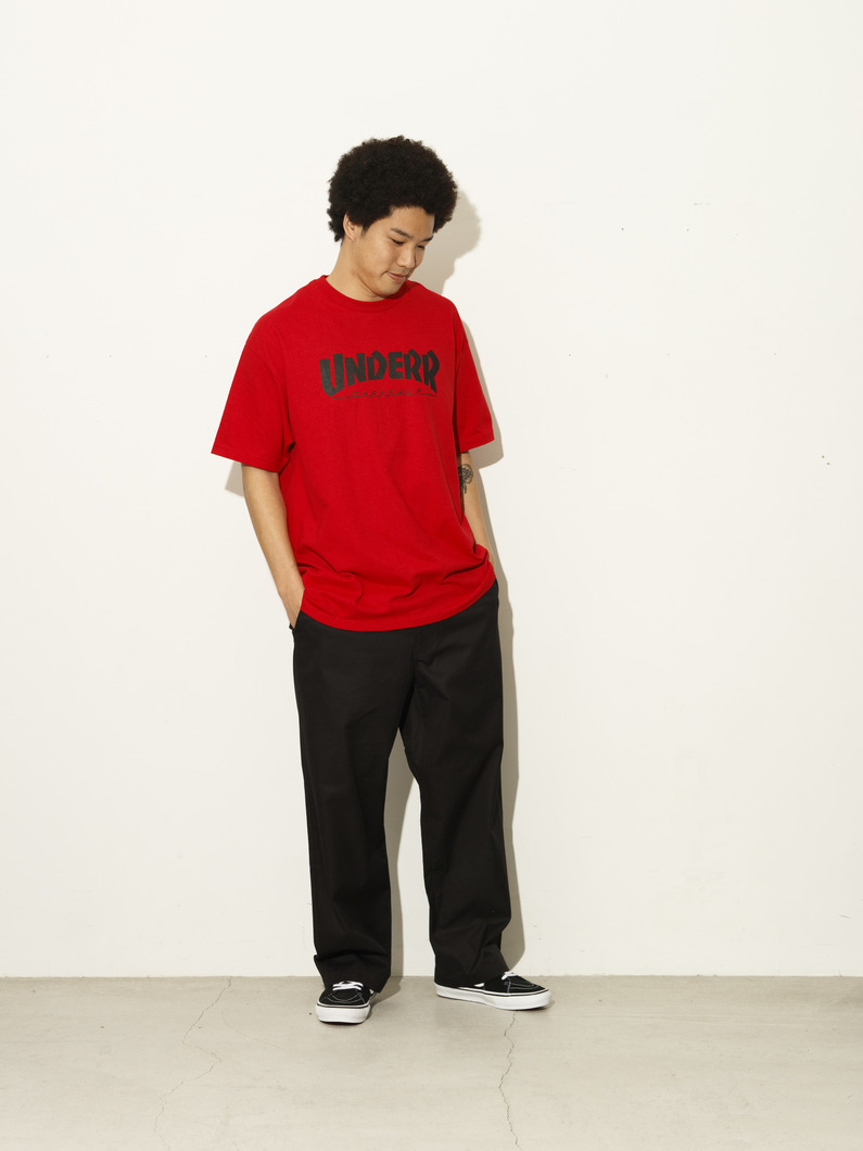 ダブルネームロゴ ティー 詳細画像 red 1