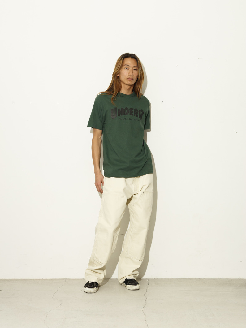 ダブルネームロゴ ティー 詳細画像 green