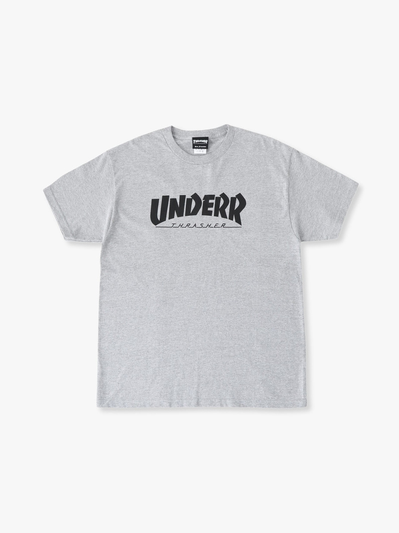 ダブルネームロゴ ティー 詳細画像 gray 3