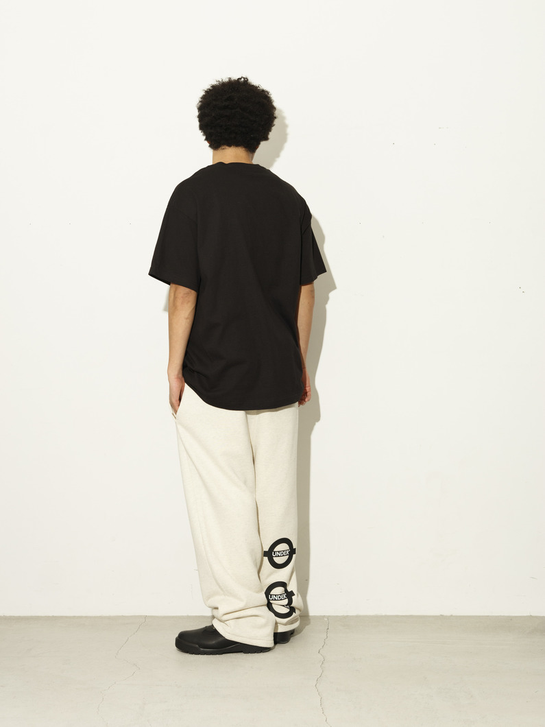 ダブルネームロゴ ティー 詳細画像 black 2