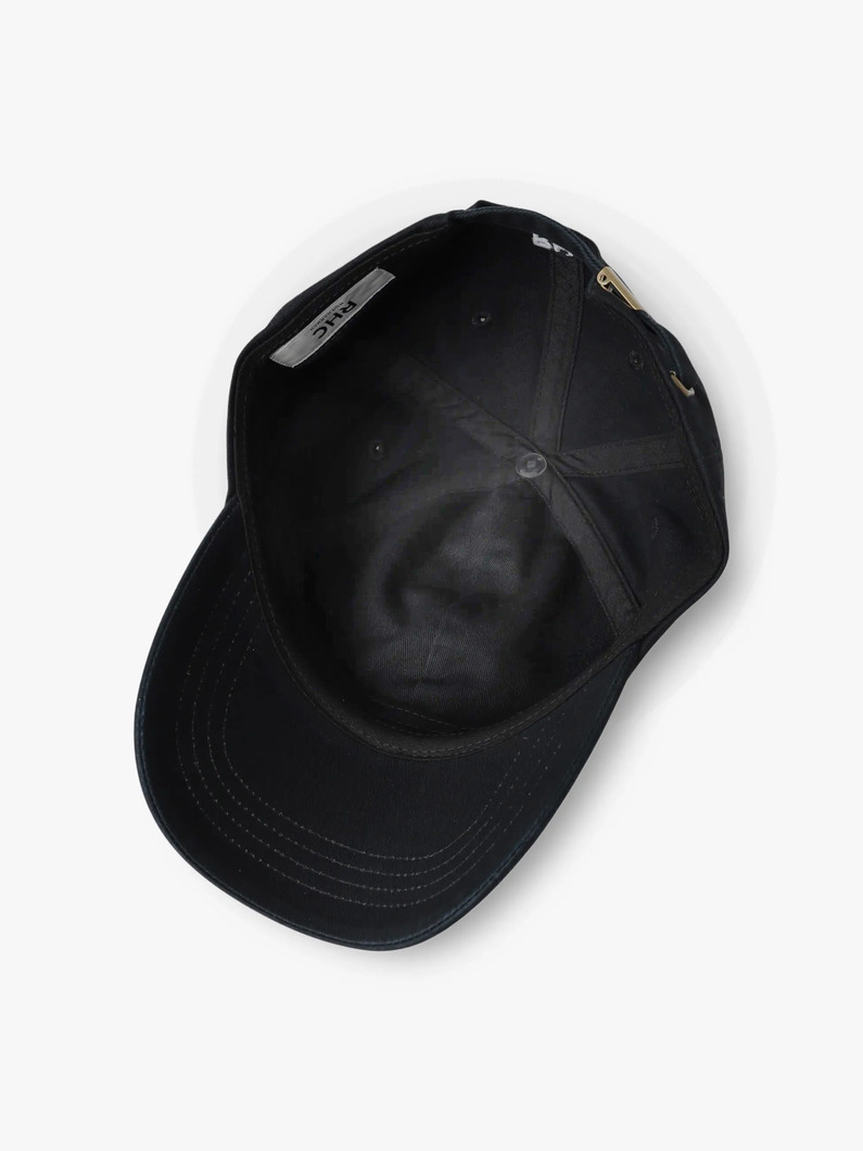 新品★ロンハーマン ＲＨＣ Rロゴ ブラック６パネルキャップ 美品！Ron Herman ロンハーマン Rロゴ刺繍 ブラックキャップ